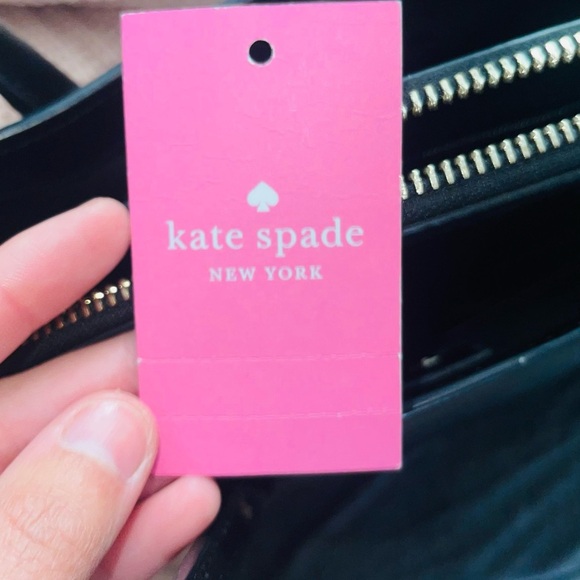 Kate Spade Black Medium Satchel K5102
saffiano leathe black (001) BLK - Picture 9 of 10